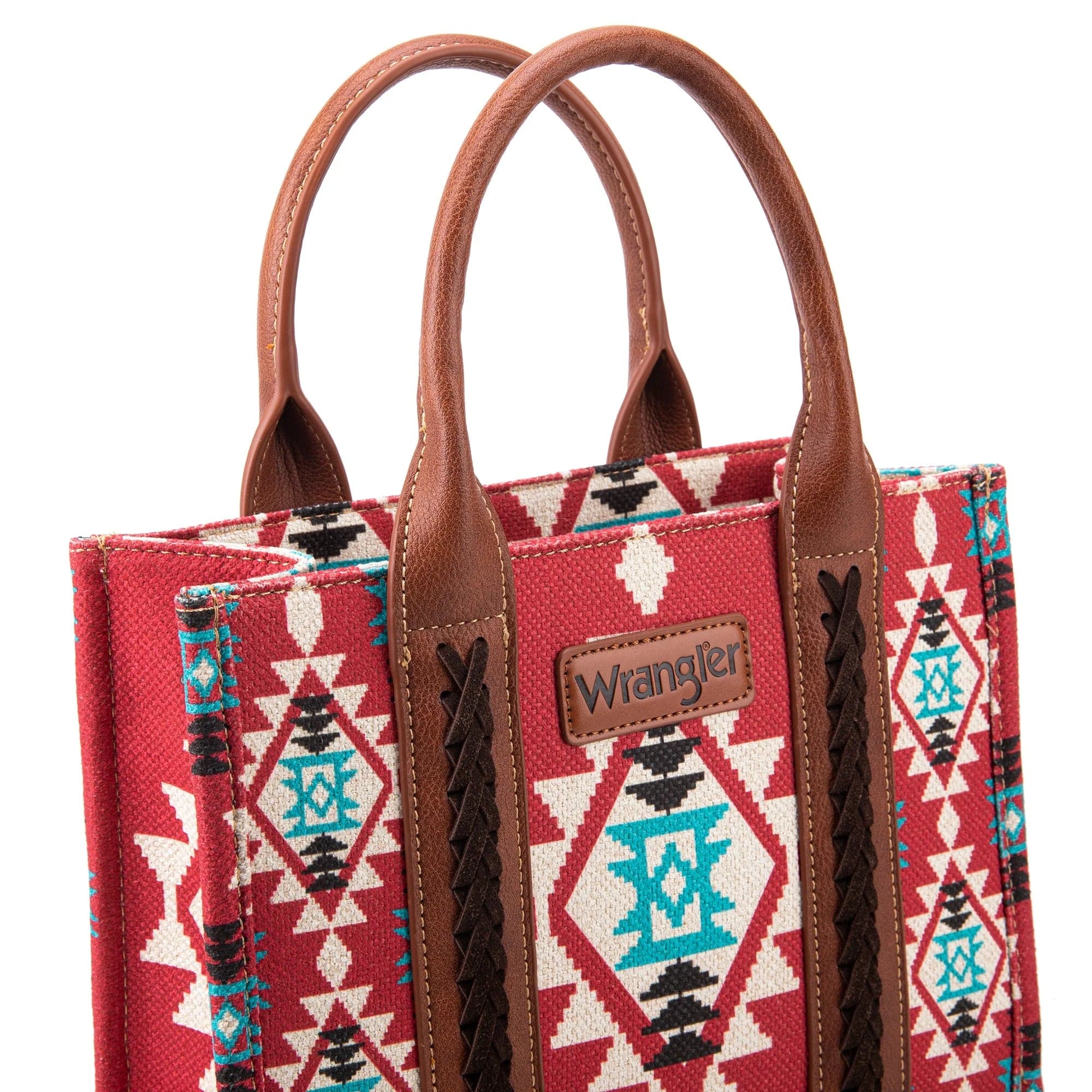 Amazon.com: Wrangler Tote Bag for Women Western Woven Shoulder Purse  Leopard Print Handbags, WG83G-8260CF : Clothing, Shoes & Jewelry